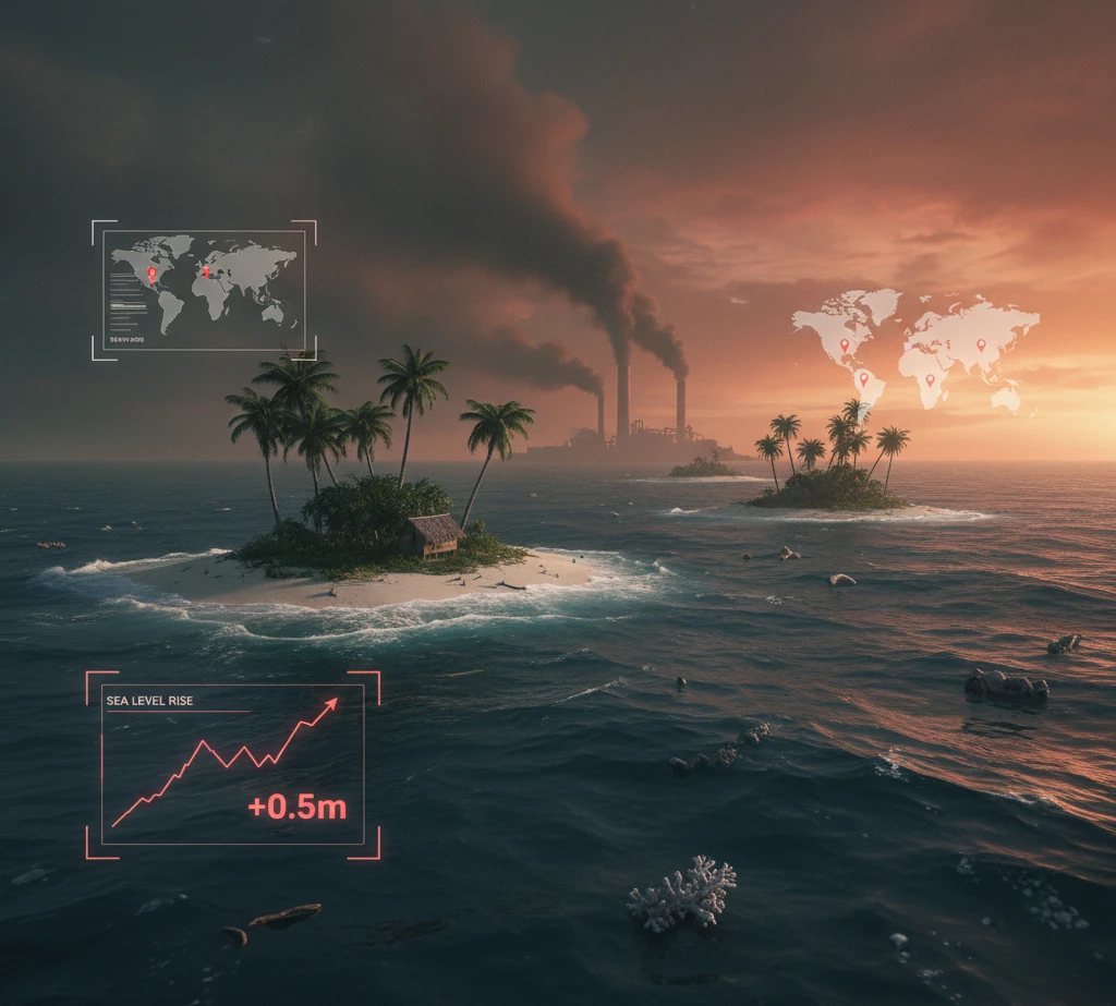 دول الجزر الصغيرة تحذر العالم: الالتزام بحد 1.5° مئوية ضروري للبقاء
